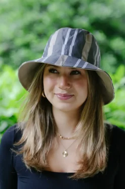 Hats|Rainwear & Umbrellas|Camel & Cabana Rain Cap Bucket Hat