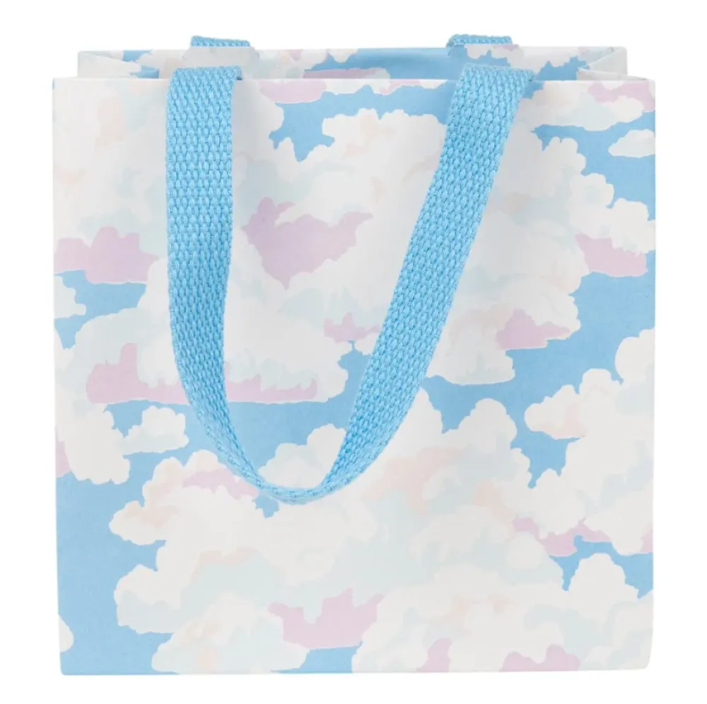 Caspari Gift Bags|Blue Skies Small Gift Bag