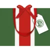 Caspari Gift Bags|Firenze Stripe Small Gift Bag