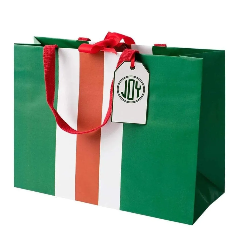 Caspari Gift Bags|Firenze Stripe Small Gift Bag