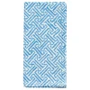 Caspari Cotton Napkins|Fretwork Blue Cotton Napkin Set