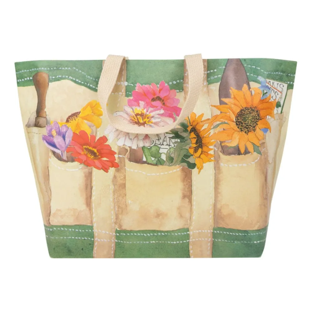 Caspari Gift Bags|Garden Tote Large Gift Bag