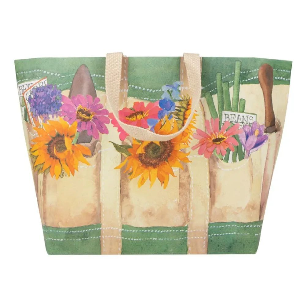 Caspari Gift Bags|Garden Tote Large Gift Bag