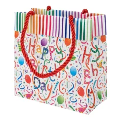 Caspari Gift Bags|Happy Birthday Small Gift Bag