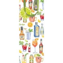Caspari Gift Bags|Happy Hour Wine & Bottle Gift Bag