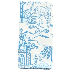Caspari Cotton Napkins|Pagoda Toile Cotton Napkin Set