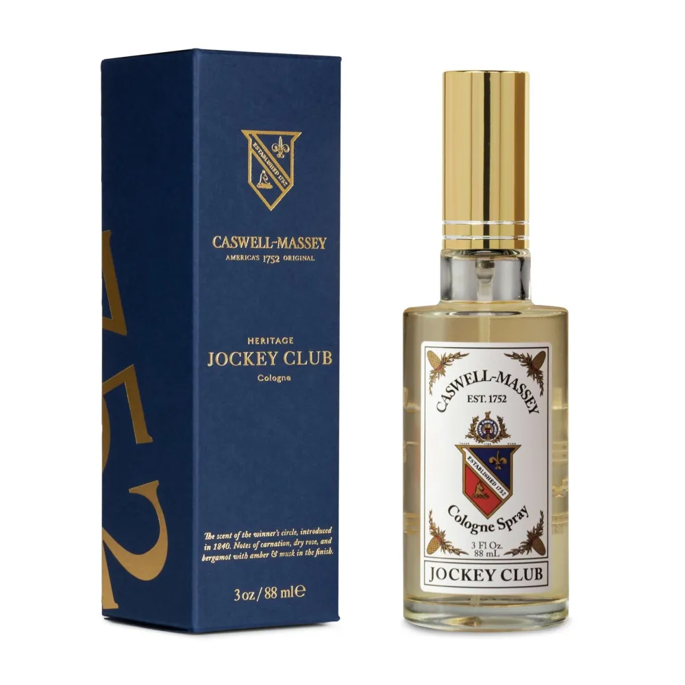Caswell-Massey Men's Fragrance|Jockey Club Gold Cap Cologne