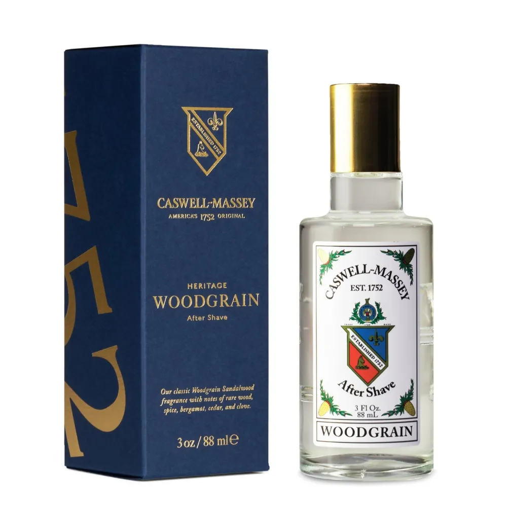 Caswell-Massey Pre-Shave & Post-Shave|Woodgrain Sandalwood After Shave