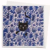 Greeting Cards|Catisse Flower Garden Cat Greeting Card