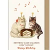 Greeting Cards|Cats & Cake Birthday Card