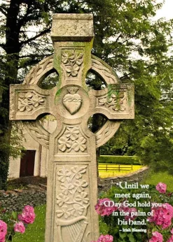 Greeting Cards|Celtic Cross Irish Sympathy Card