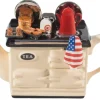 Ceramic Inspirations Teapots|American Breakfast Large Cream Aga-Style Teapot