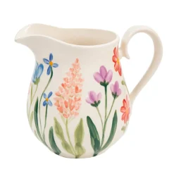 Ceramic Inspirations Creamers & Sugar Bowls|Wildflower Medium Curvy Jug