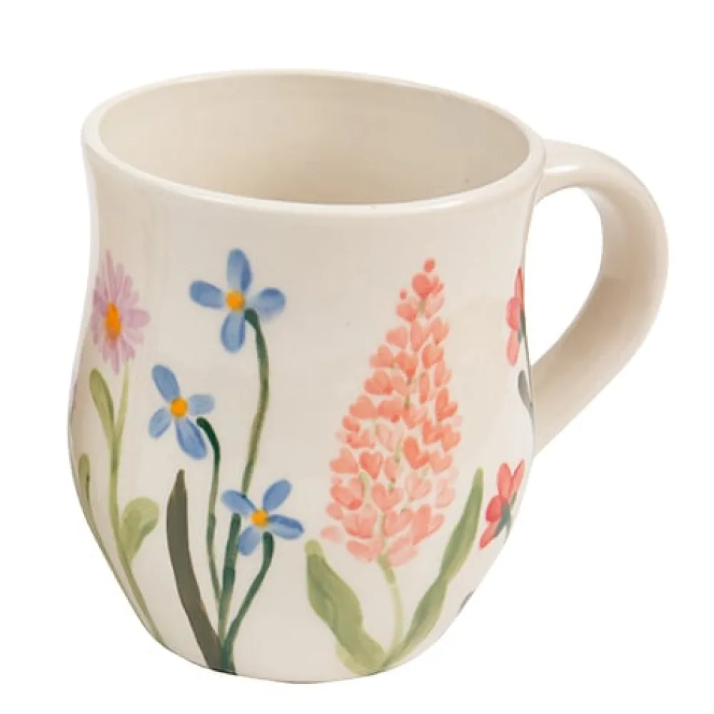 Ceramic Inspirations Assorted Mugs|Wildflower Curved Mug