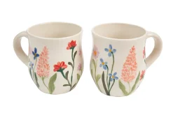 Ceramic Inspirations Assorted Mugs|Wildflower Curved Mug