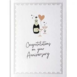 Greeting Cards|Champagne Anniversary Card