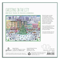 Games & Puzzles|Christmas in the City 1000-Piece Puzzle
