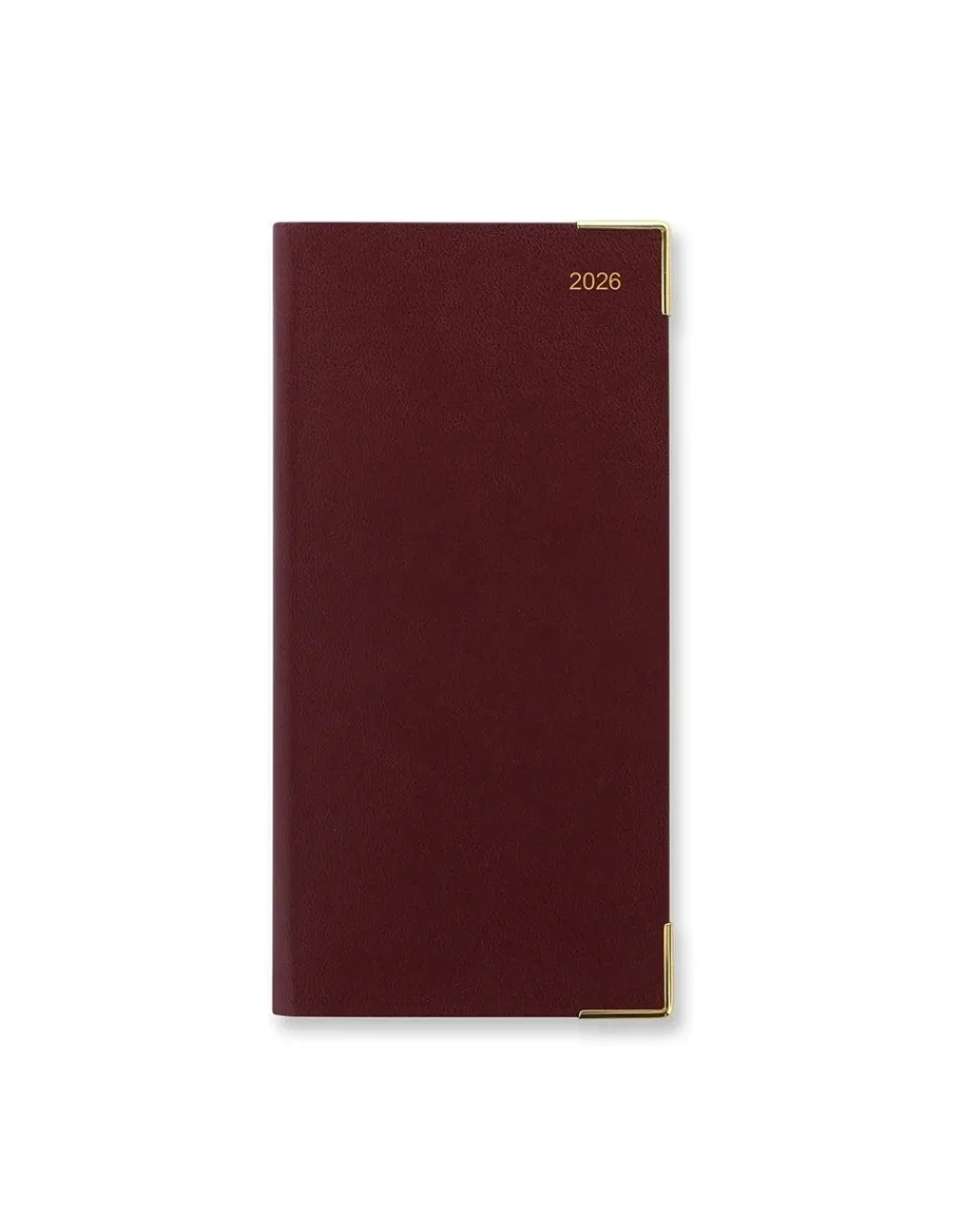 Journals & Other Stationery|Classic Slim Landscape Week to View Planner with Appointments and Planners 2026, Burgundy