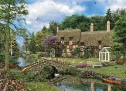 Games & Puzzles|Cobble Walk Cottage 500 Piece Puzzle
