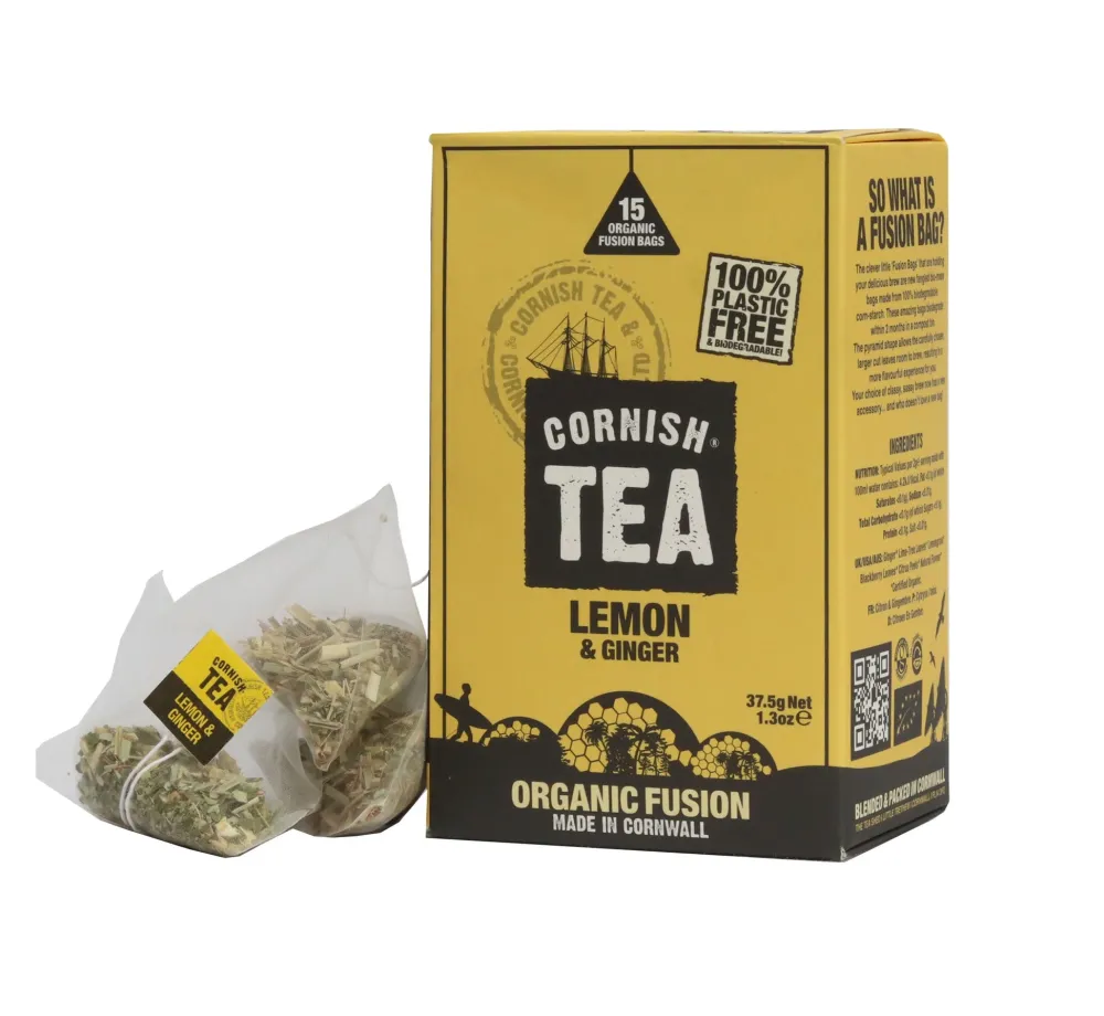 Cornish Tea Co. Other Favourites|Lemon & Ginger Herbal Fusion 15s