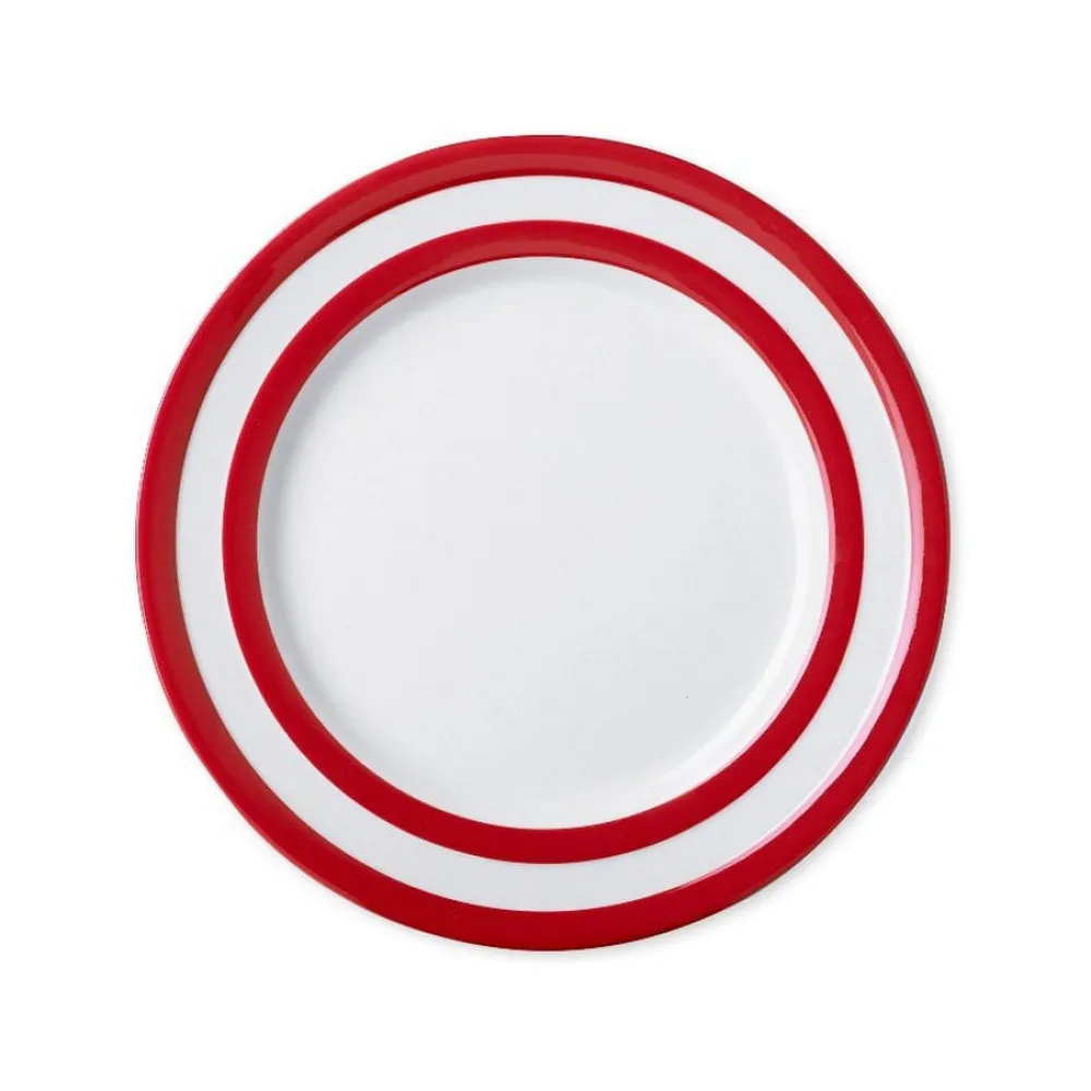 Cornishware Cornishware|Tea Plates|Red Side Plate