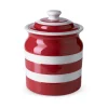 Cornishware Storage Jars|Cornishware|Red Small Storage Jar