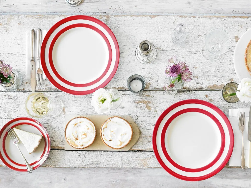 Cornishware Cornishware|Red Main Plate
