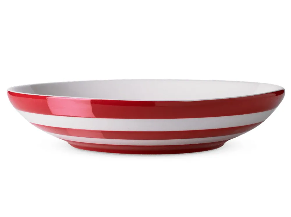 Cornishware Cornishware|Red Pasta Bowl
