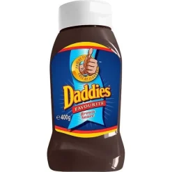 Groceries|Daddies Brown Sauce Squeezable 400g
