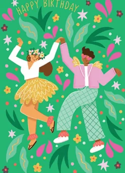 Greeting Cards|Dancing Couple Birthday Card