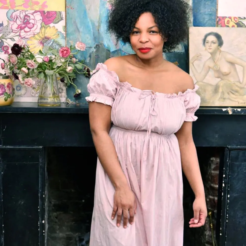 Robes, Nightgowns & Dresses|Darcy Pink Ruffle Short-Sleeve Nightgown