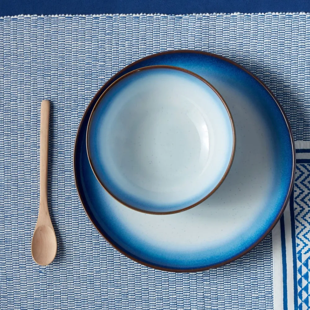 Denby Pottery Denby|Blue Haze Coupe Cereal Bowl