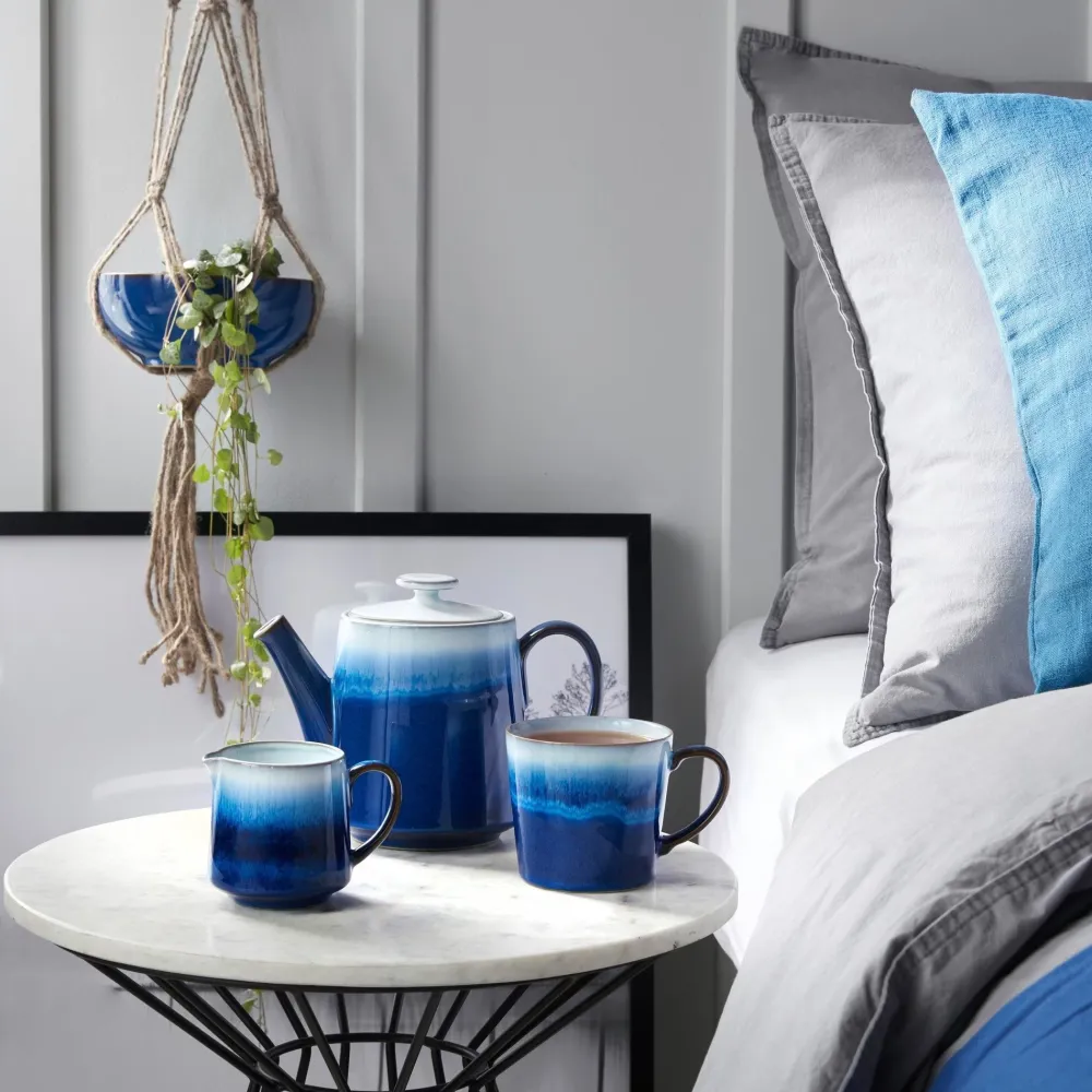 Denby Pottery Denby|Teapots|Blue Haze Teapot