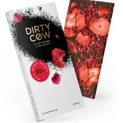 British Chocolate|Dirty Cow Hail Mary Berry Plant Based Chocolate Bar