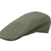 Hats|Donegal Touring Cap in Green Linen