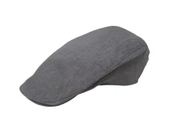 Hats|Donegal Touring Cap in Grey Linen