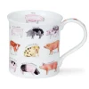 Dunoon Shape: Bute|Bute Animal Breeds Pig Mug