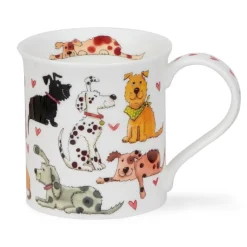 Dunoon Shape: Bute|Bute Lovable Dogs Mug