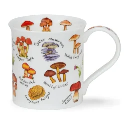 Dunoon Shape: Bute|Bute Mushrooms & Toadstools Li Mug