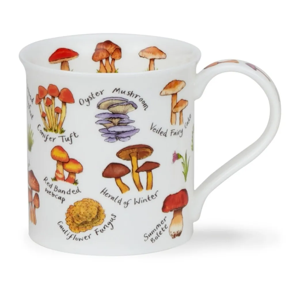 Dunoon Shape: Bute|Bute Mushrooms & Toadstools Li Mug
