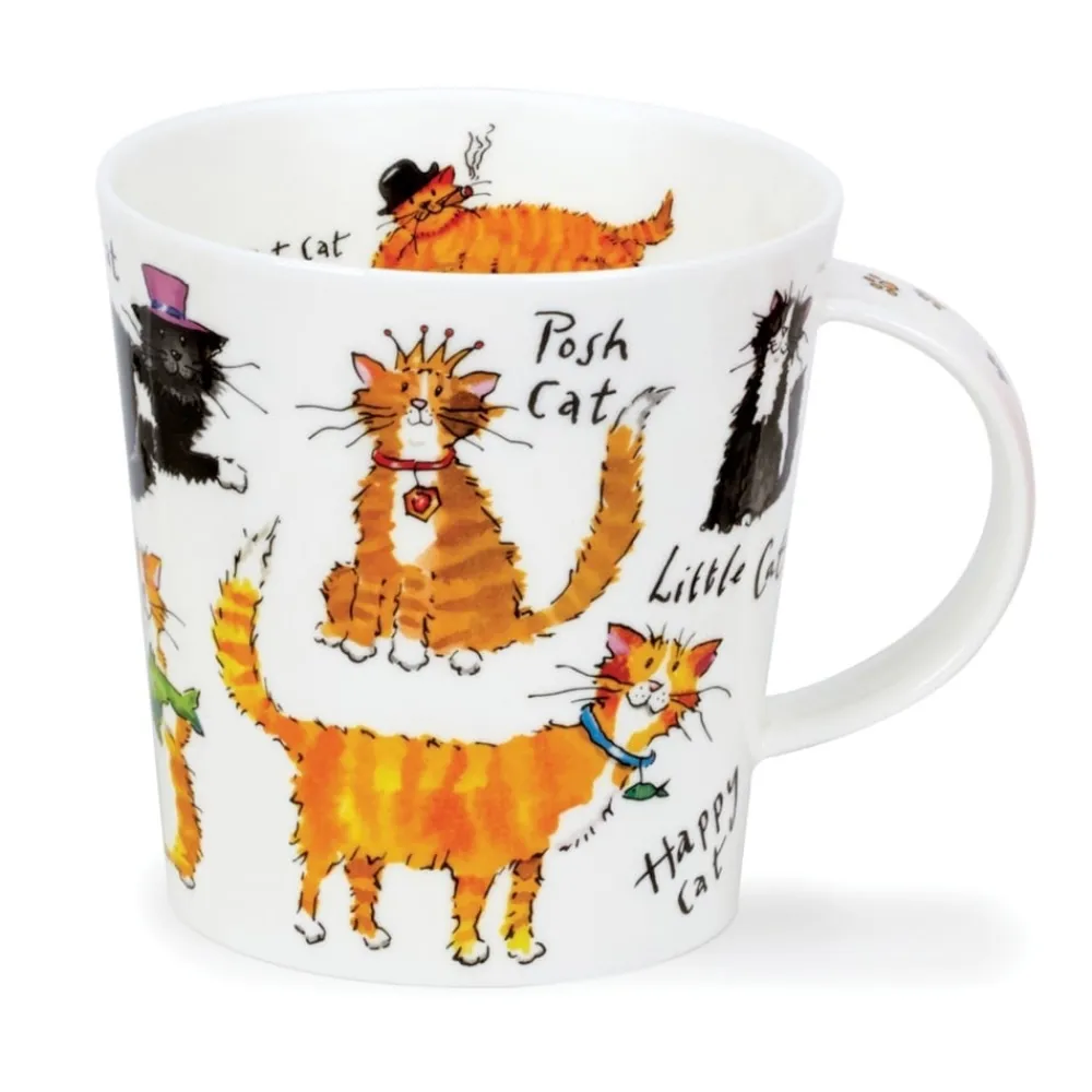 Dunoon Shape: Cairngorm|Cairngorm A Cat's Life Mug