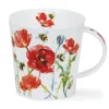 Dunoon Shape: Cairngorm|Cairngorm Busy Bees Poppy Mug