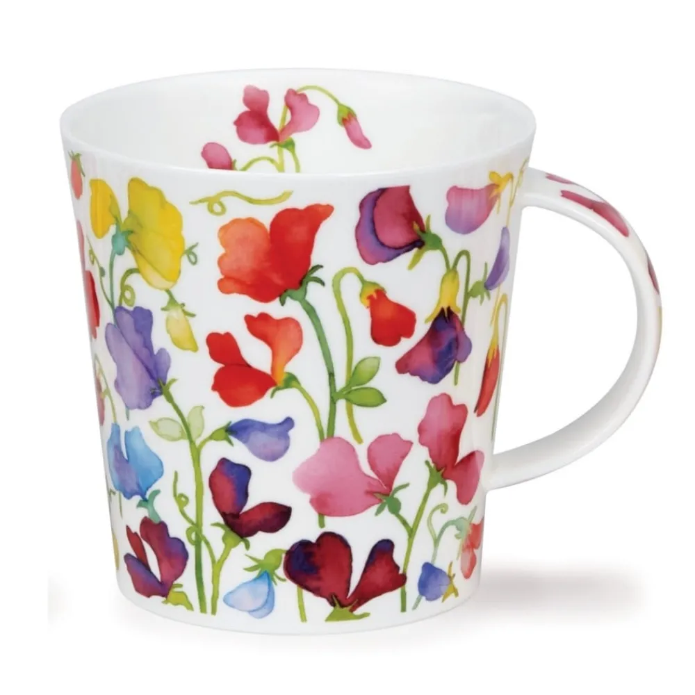 Dunoon Shape: Cairngorm|Cairngorm Floral Fiesta Sweet Pea Mug