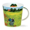 Dunoon Shape: Cairngorm|Cairngorm Giverny Poppyfield Mug