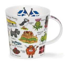 Dunoon Souvenirs|Shape: Cairngorm|Cairngorm Simply Scotland Mug