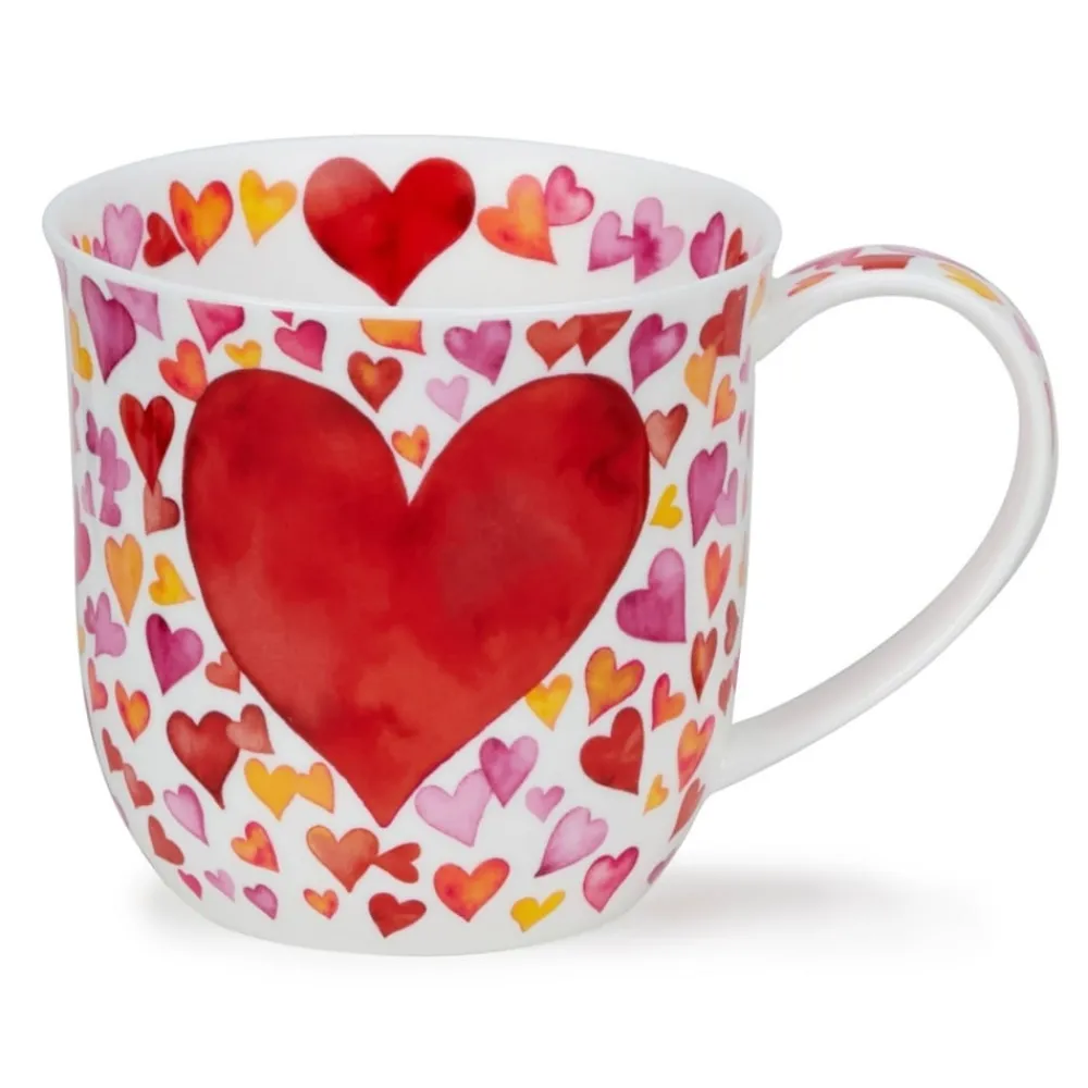 Dunoon Shape: Cumbrae|Cumbrae Big Love Red Mug