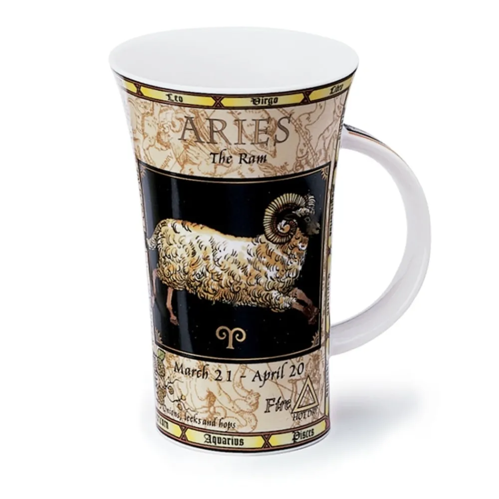 Dunoon Shape: Glencoe|Glencoe Zodiac Aries Mug