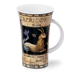 Dunoon Shape: Glencoe|Glencoe Zodiac Capricorn Mug