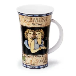 Dunoon Shape: Glencoe|Glencoe Zodiac Gemini Mug