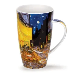 Dunoon Shape: Henley|Henley Impressionists Cafe Terrace at Night Mug
